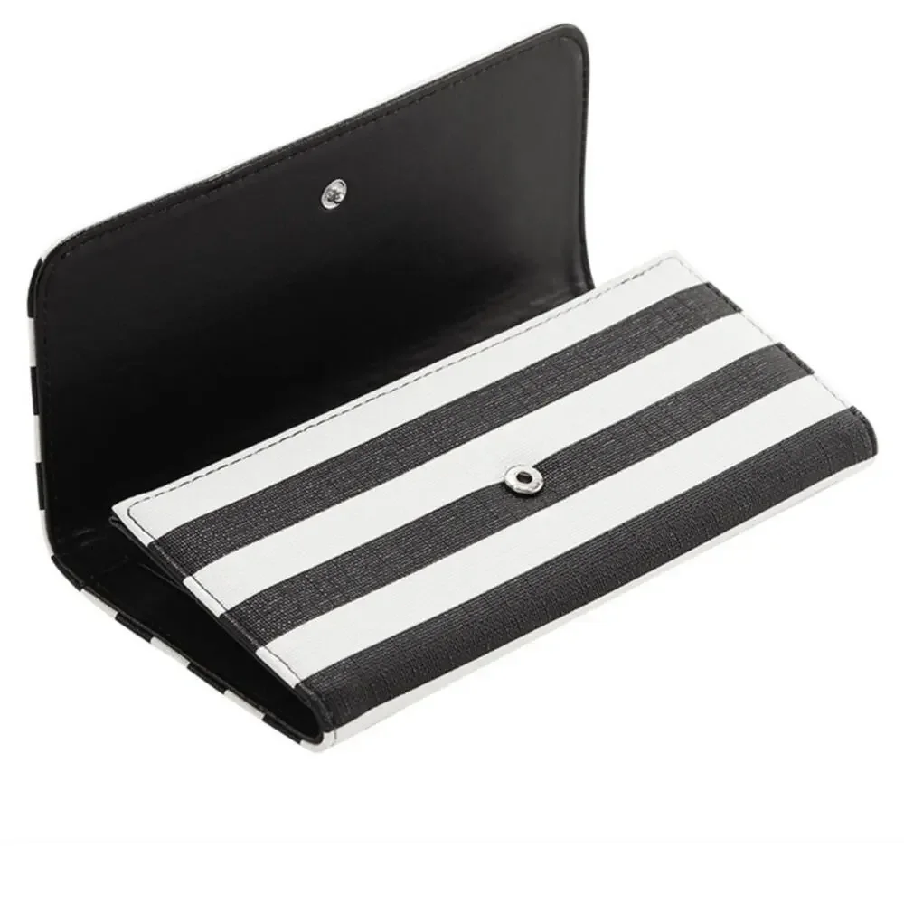 Kut From The Kloth Pristine Wallet -Black and White Stripes